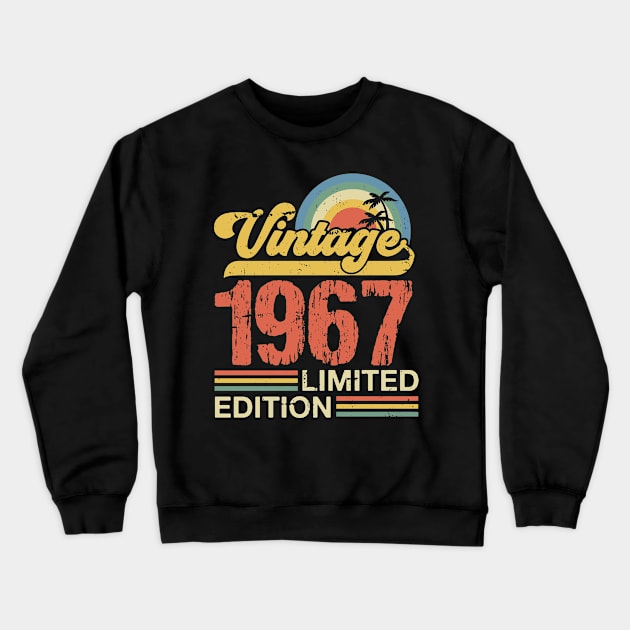 Retro vintage 1967 limited edition Crewneck Sweatshirt by Crafty Pirate 